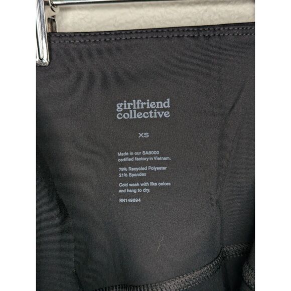 NWT Girlfriend Collective Black Compressive High-Rise Legging Sz XS Activewear - Picture 6 of 9